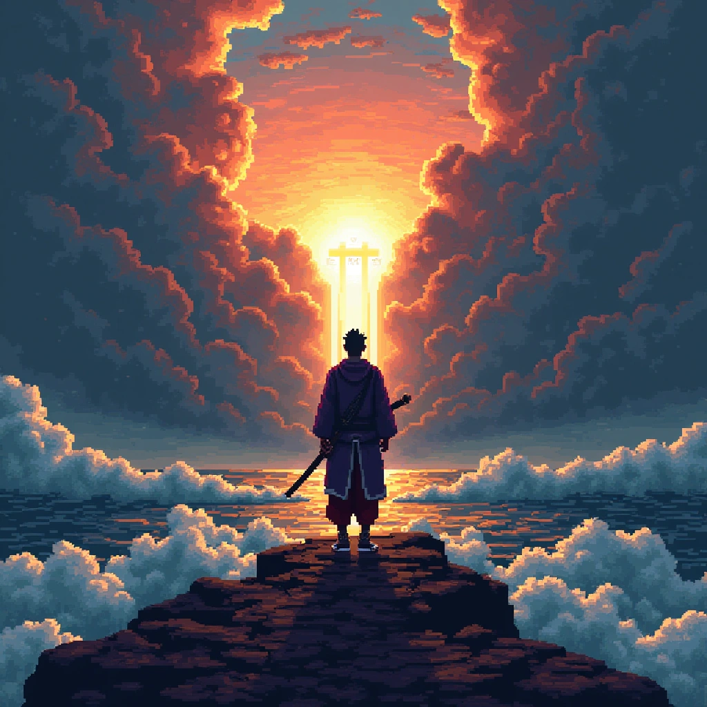 Pixel art style example